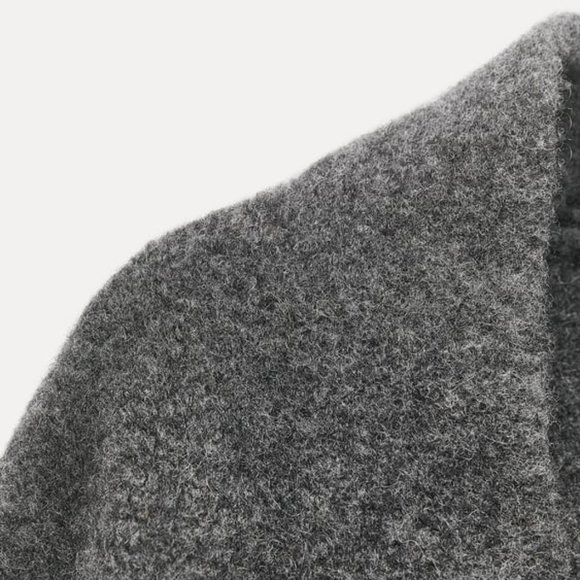 NWT ZARA BELTED CROPPED KNIT COAT S, M 5755 - Picture 8 of 11